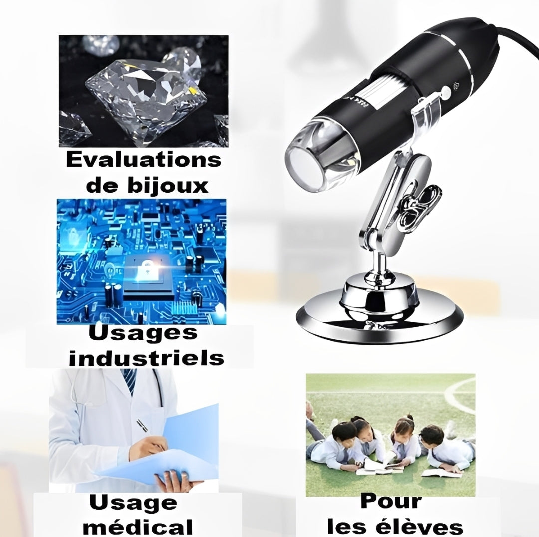 Microscope Numérique Portable 1080p