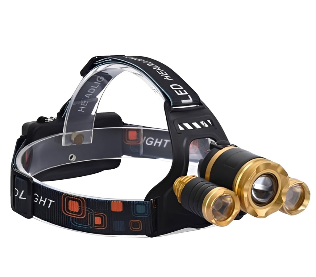 Super Lampe Frontale - 12000 Lumen, XM-L T6