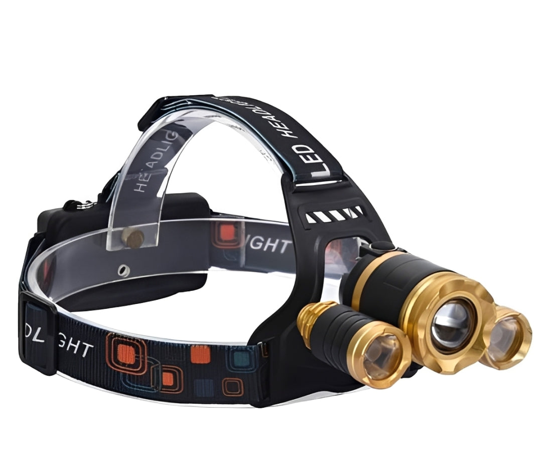 Super Lampe Frontale - 12000 Lumen, XM-L T6
