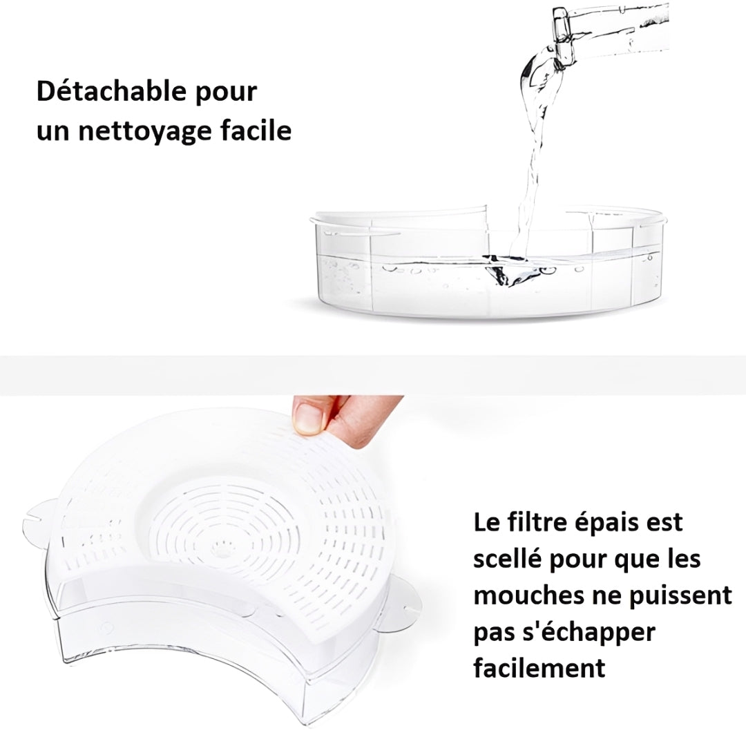Piège À Mouches Électrique Rotatif