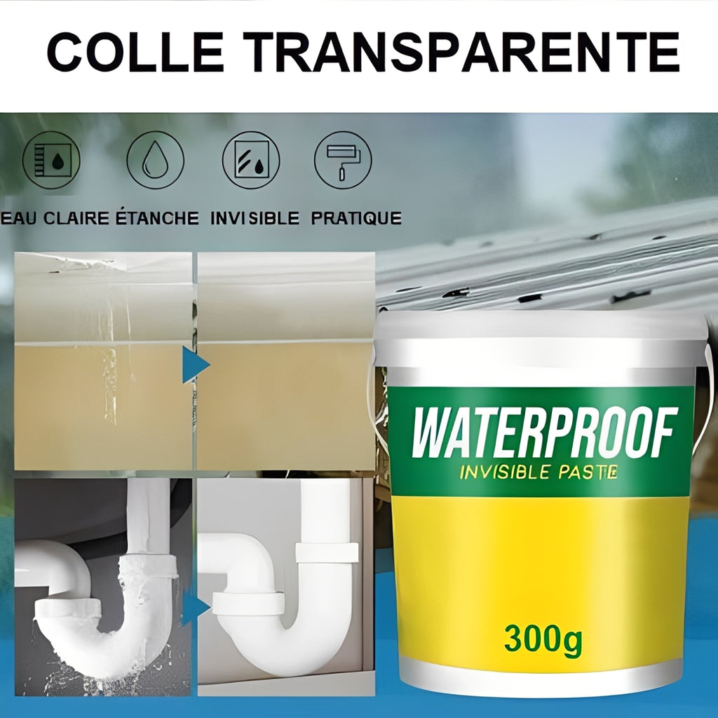 Colle Étanche Transparente