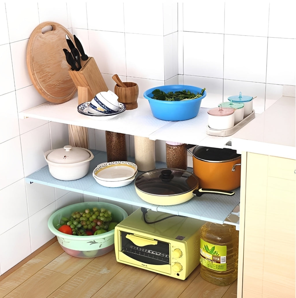 Planche de rangement ajustable