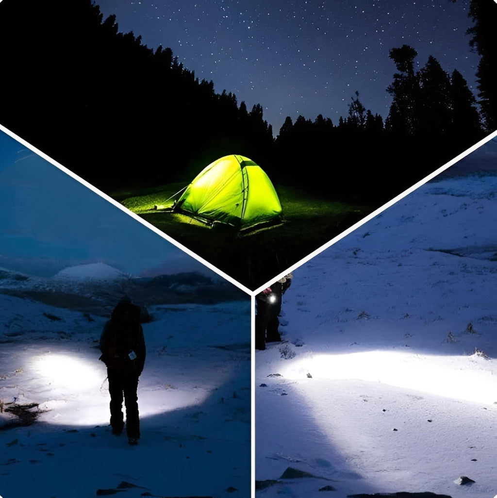 Lampe Torche LED Rechargeable à Haute Luminosité