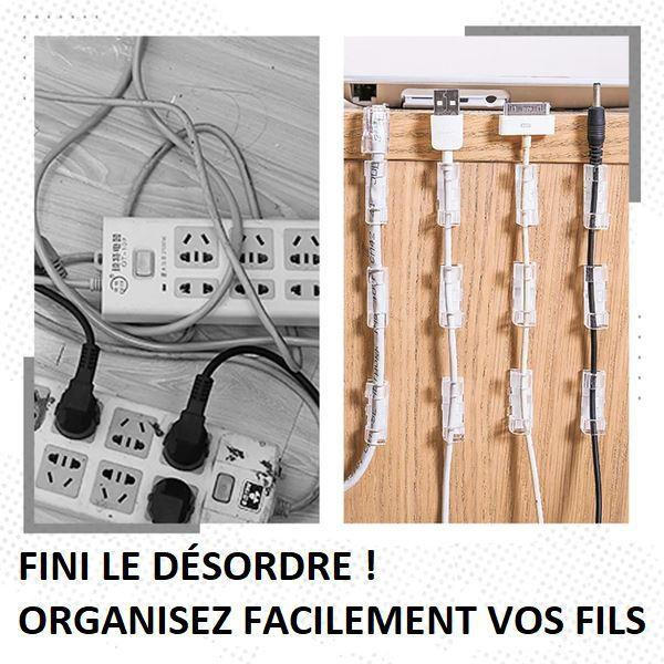 Attache-fils électriques (Lot de 20 pièces)