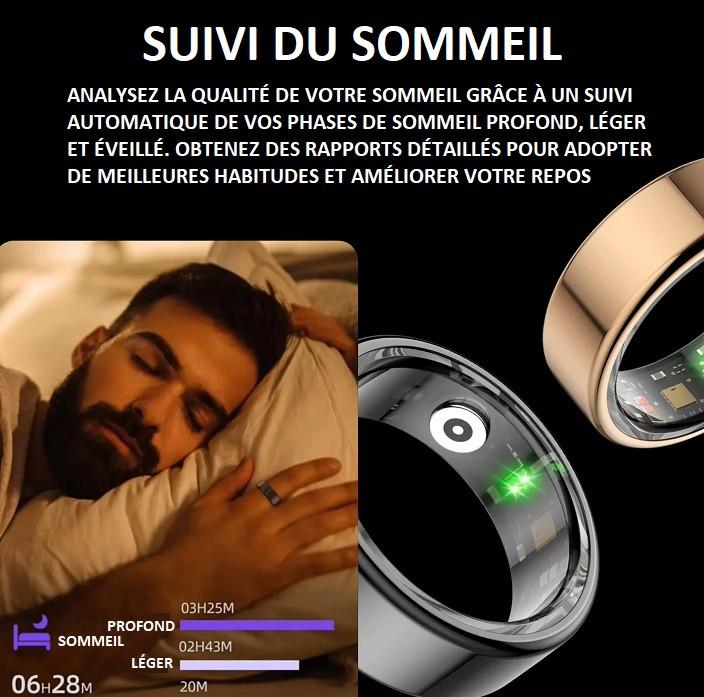 Bague Connectée - Suivi De Santé Et De Sommeil