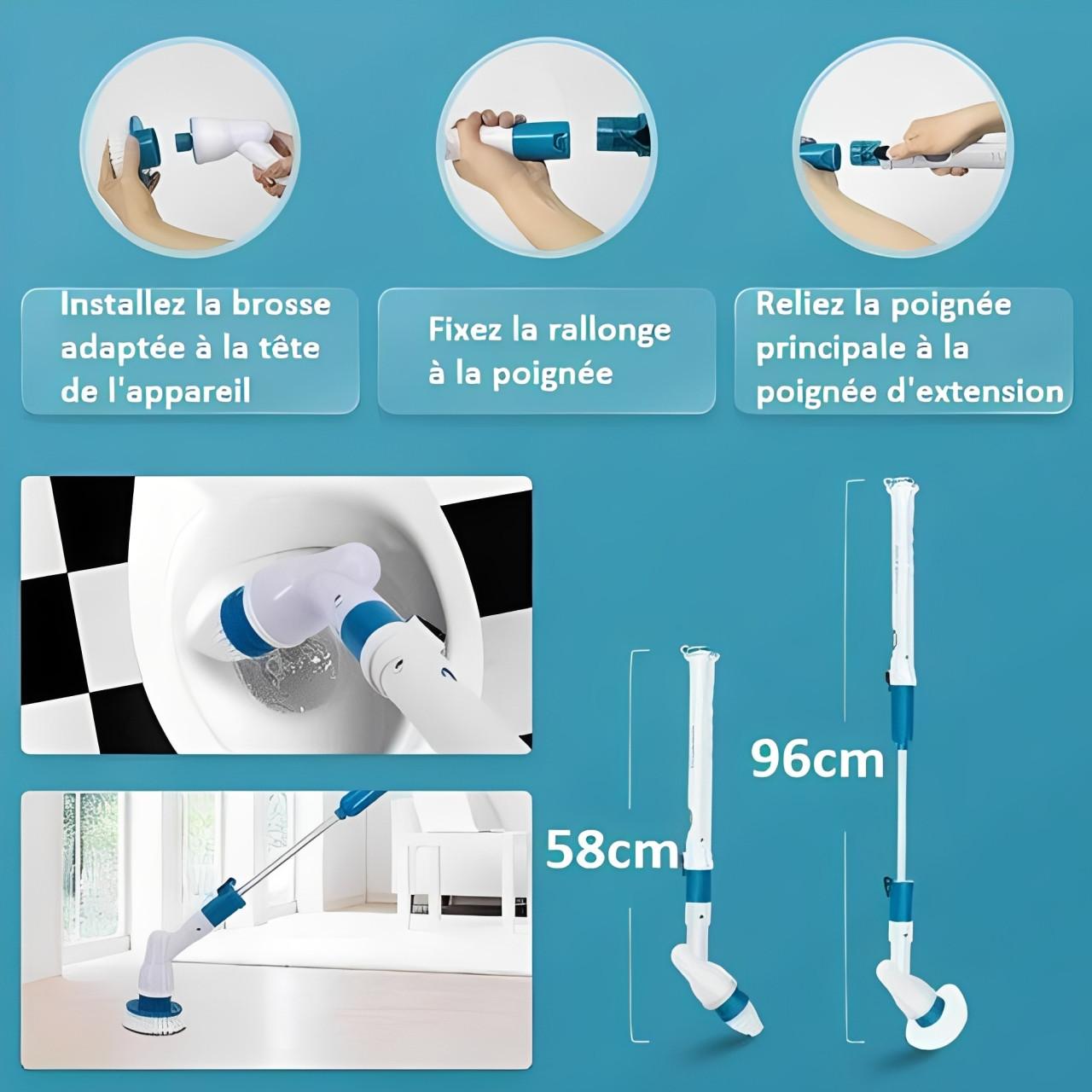 Balai Electrique Sans Fil - EasyBroom™