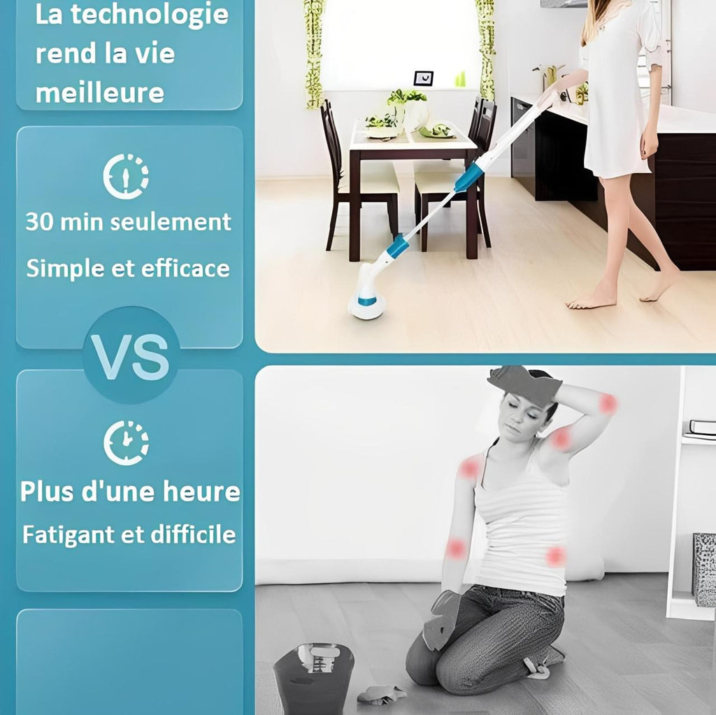 Balai Electrique Sans Fil - EasyBroom™