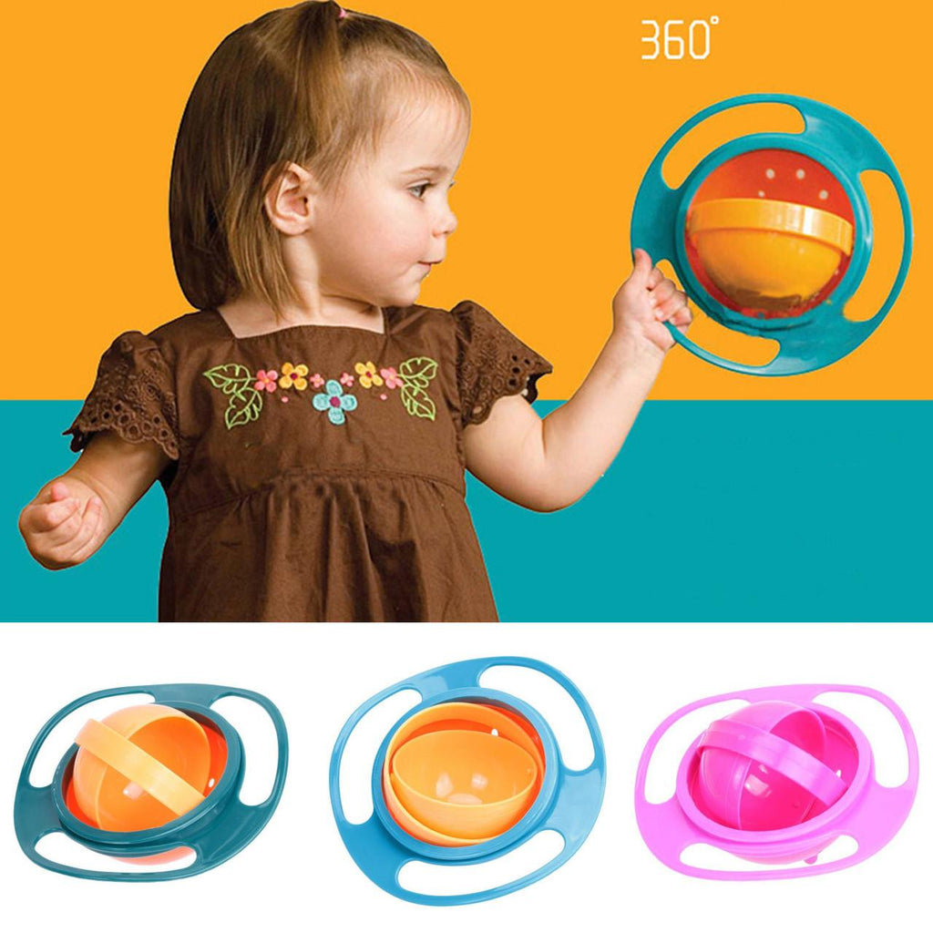 Bol Pour Bébé Anti-déversement - Rotation à 360°