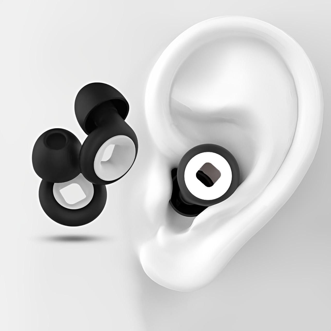 Bouchons d'Oreilles Anti-bruit En Silicone