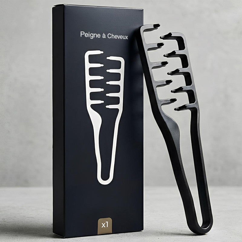 Brosse Coiffante Pour Homme 2-en-1