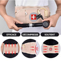 Ceinture Lombaire Gonflable - Décompression Et Soutien Du Dos