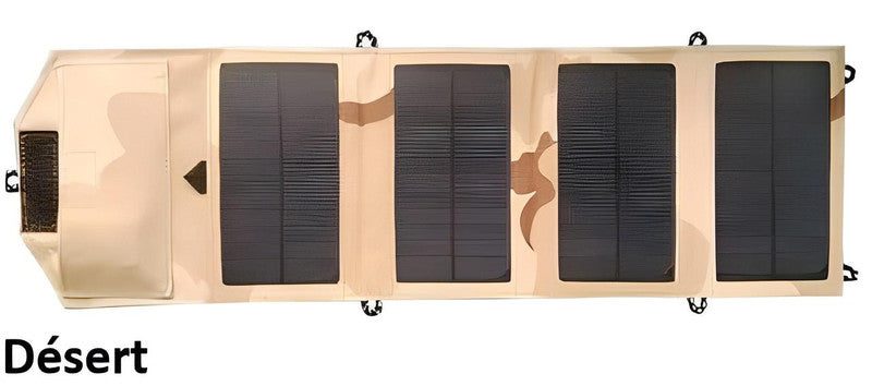 Chargeur de téléphone - panneau solaire portable 8W