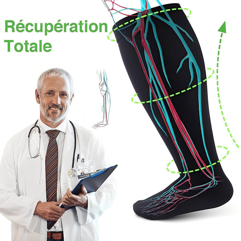Chaussettes De Compression Respirantes