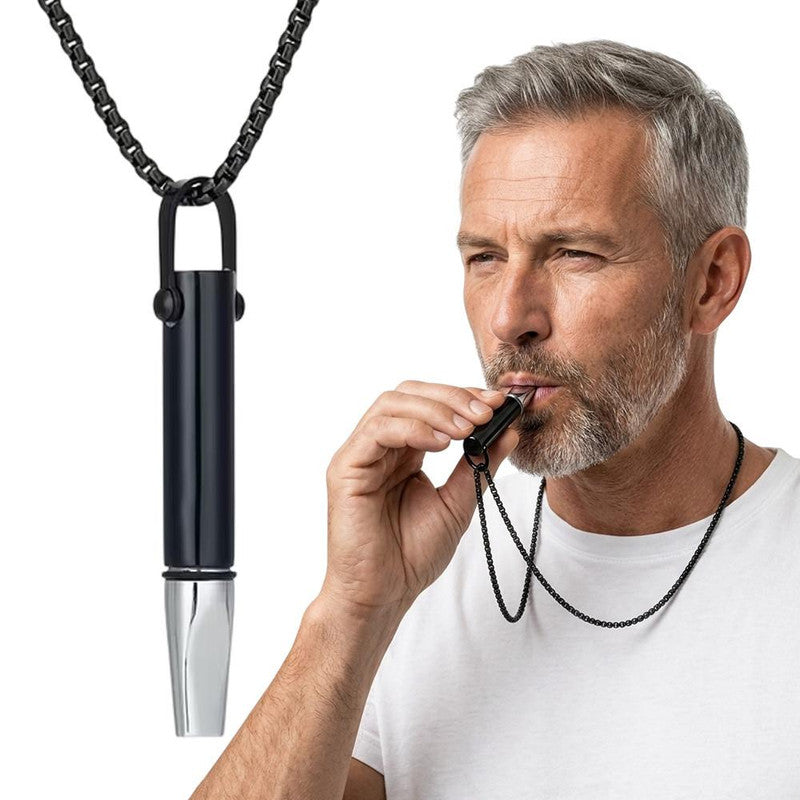 Collier Inhalateur Diffuseur D'Arôme Portable Sans Batterie Ni Vapeur