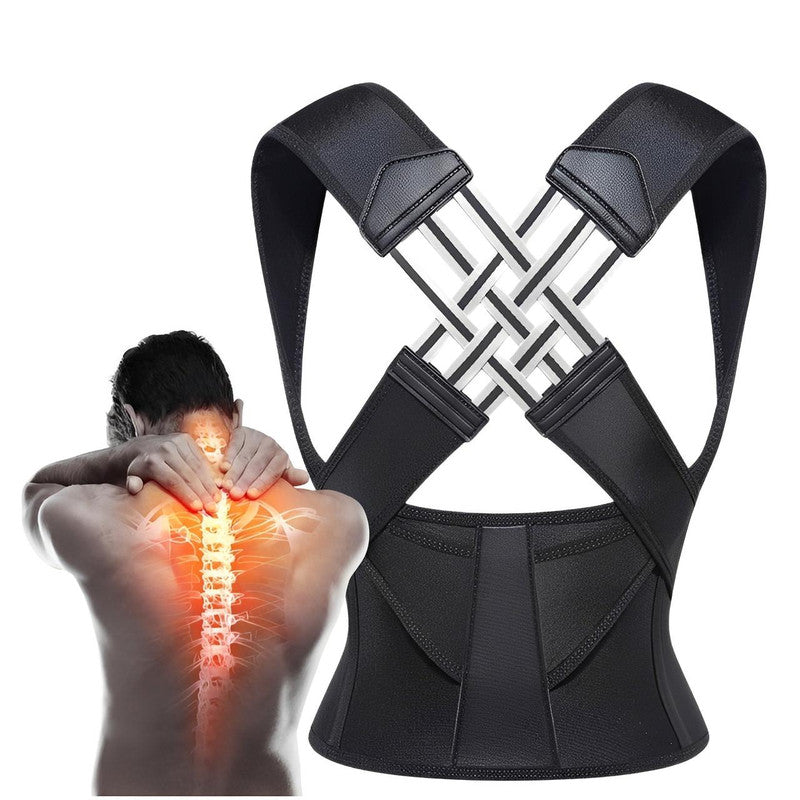 Correcteur De Posture - Soulage le dos et aide à redresser les épaules
