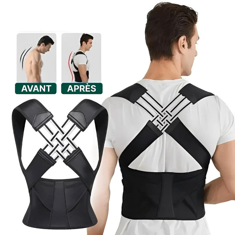 Correcteur De Posture - Soulage le dos et aide à redresser les épaules