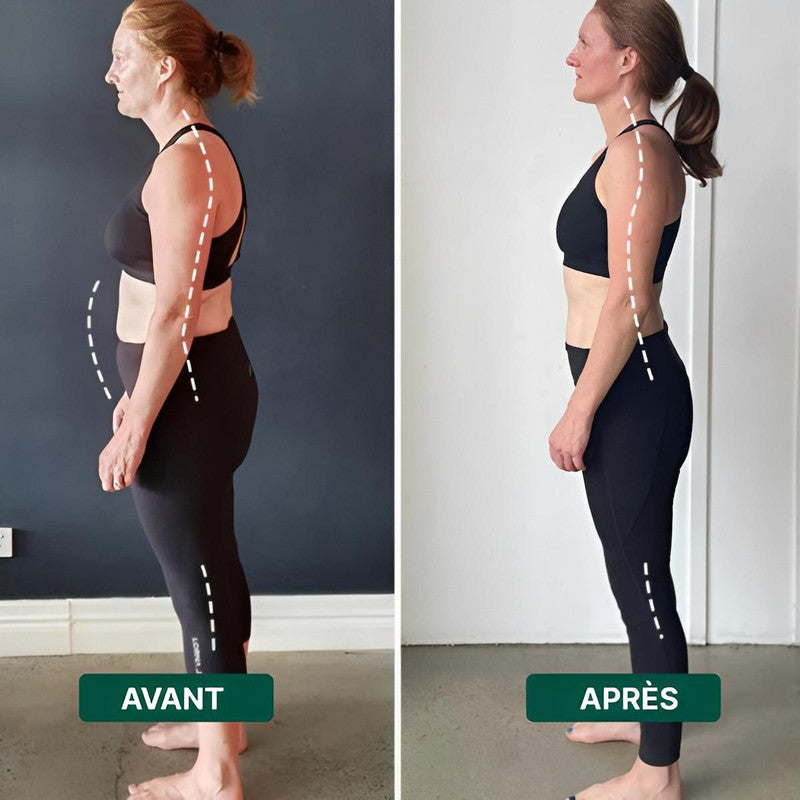 Correcteur De Posture - Soulage le dos et aide à redresser les épaules