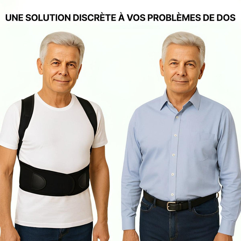 Correcteur De Posture - Soulage le dos et aide à redresser les épaules