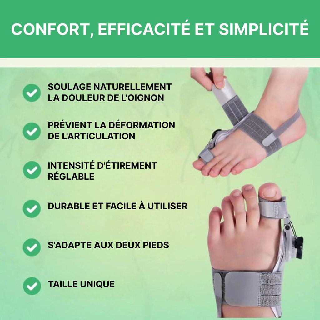 Correcteur Hallux Valgus Réglable