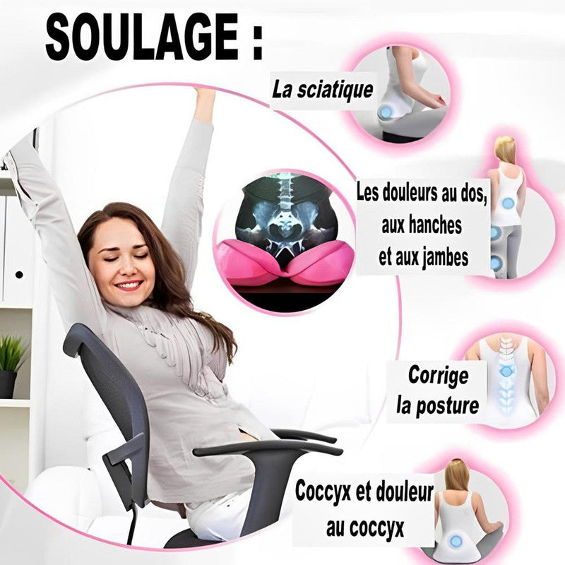Coussin Orthopédique Double Confort