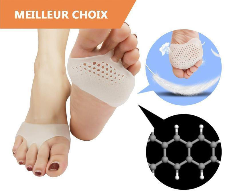 Coussinets métatarsiens respirants - lot de 2