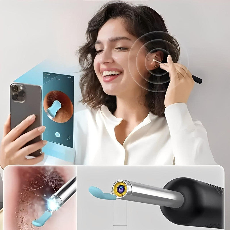 Cure Oreille Avec Caméra Réutilisable