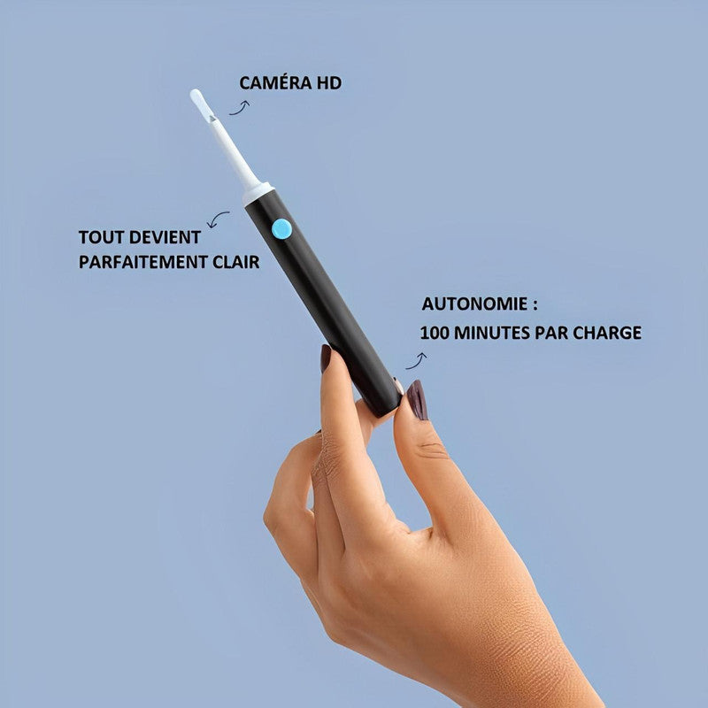Cure Oreille Avec Caméra Réutilisable