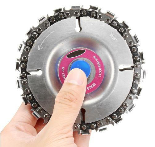 Disque meuleuse avec chaîne de 22 dents