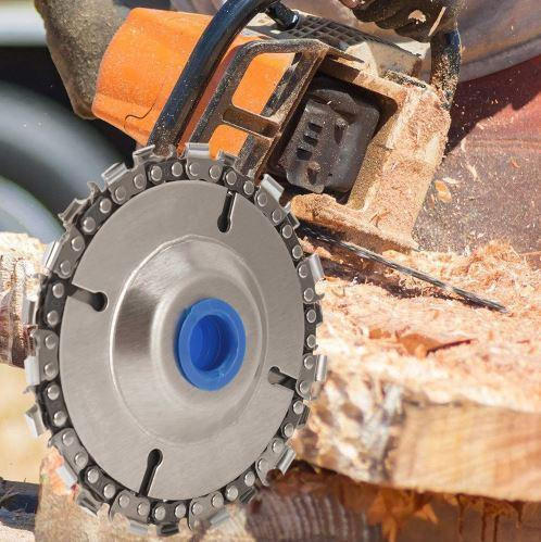 Disque meuleuse avec chaîne de 22 dents