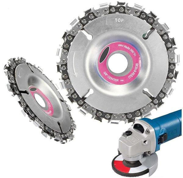 Disque meuleuse avec chaîne de 22 dents