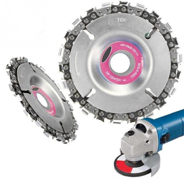 Disque meuleuse avec chaîne de 22 dents