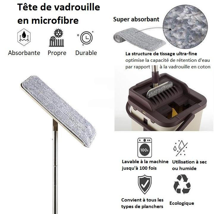 Ensemble De Vadrouille Avec Seau Essoreur