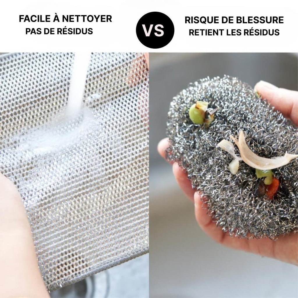 Éponge De Nettoyage Métallique Cuisine