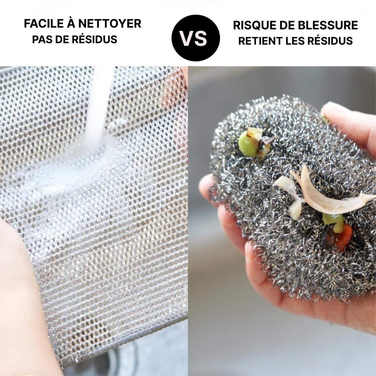 Éponge De Nettoyage Métallique Cuisine