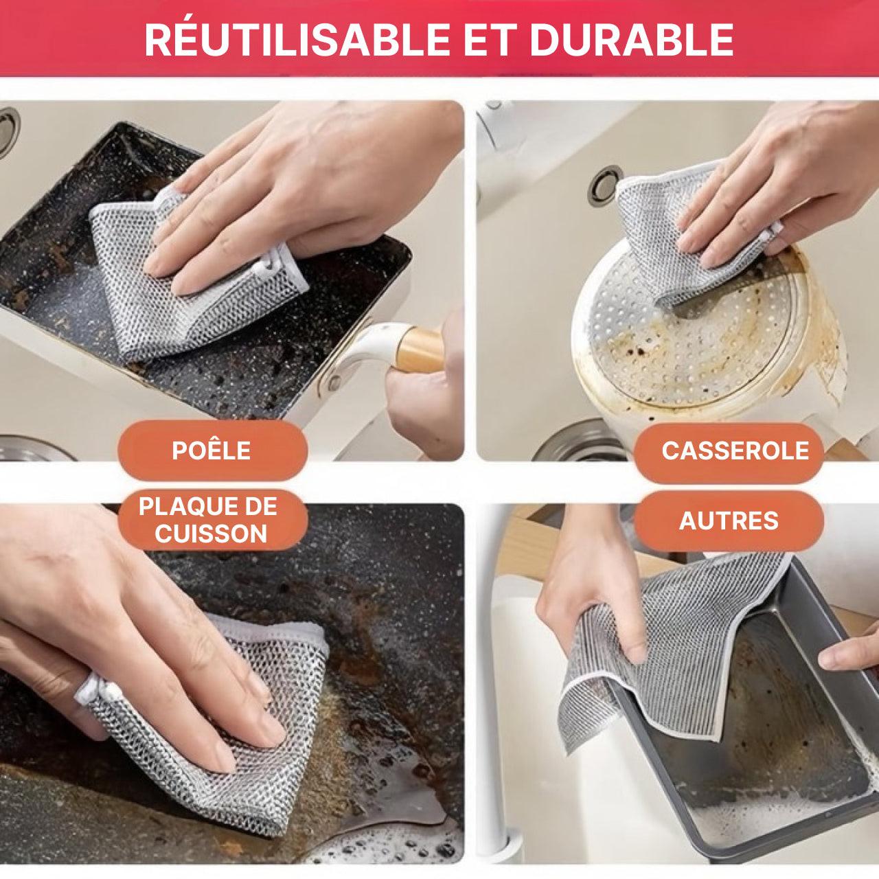 Éponge De Nettoyage Métallique Cuisine