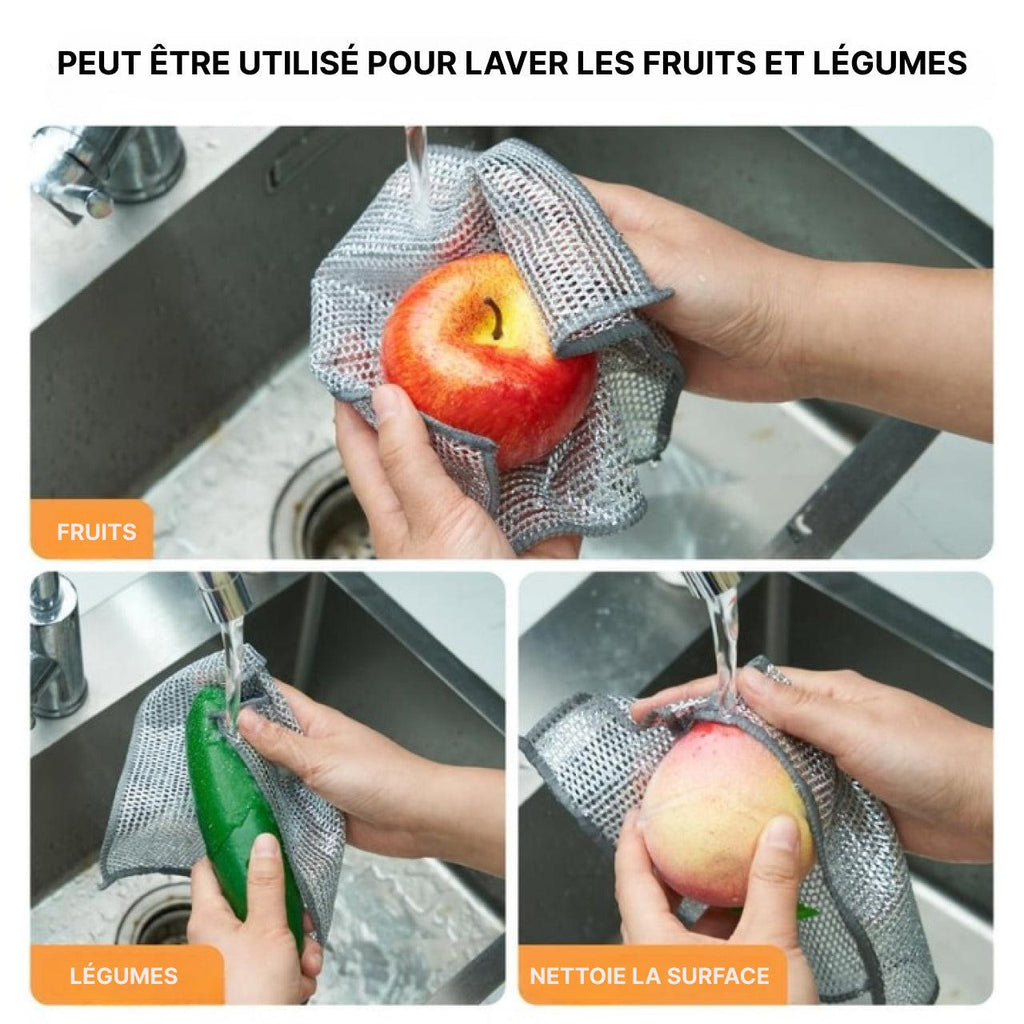 Éponge De Nettoyage Métallique Cuisine