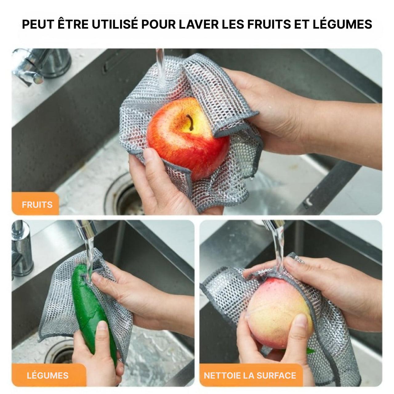 Éponge De Nettoyage Métallique Cuisine
