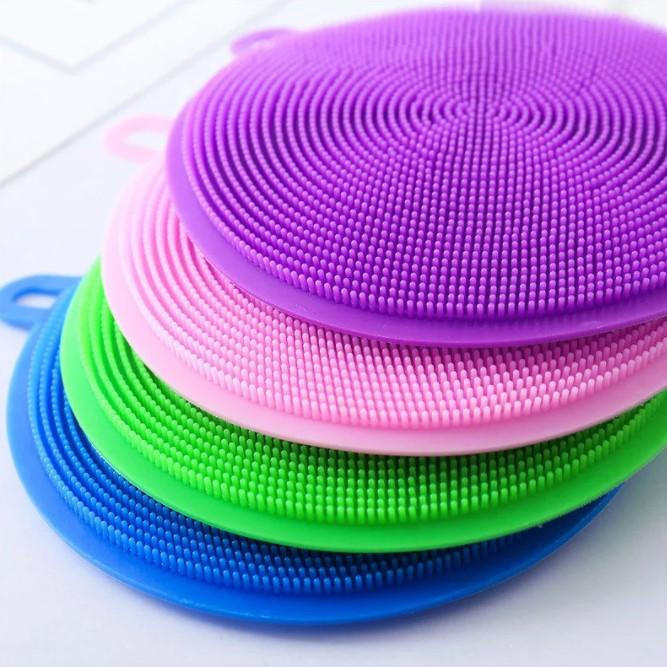 Eponge En Silicone Pour Vaisselle
