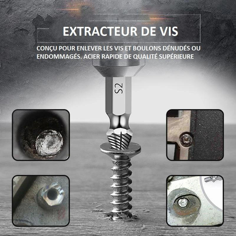 Extracteur De Vis cassée professionnel