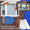 Film Fenêtre Anti-regard à Motif De Store