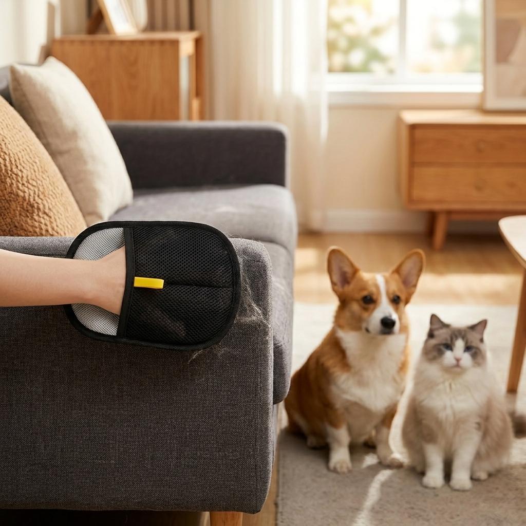 Gant De Toilettage Pour Chat Et Chien