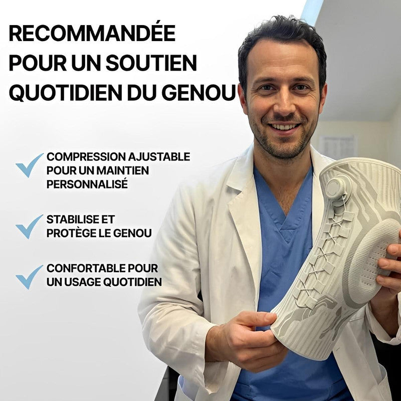 Genouillère Rotulienne De Sport Réglable Par Molette
