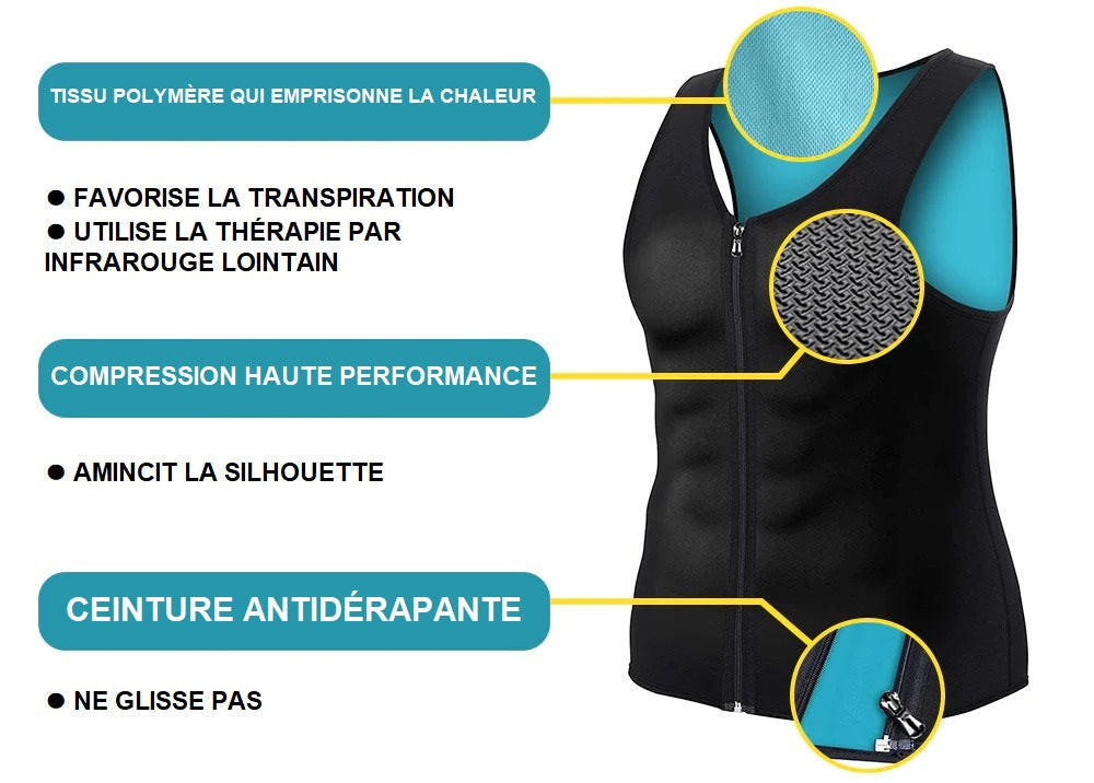 Gilet De Compression Pour Homme