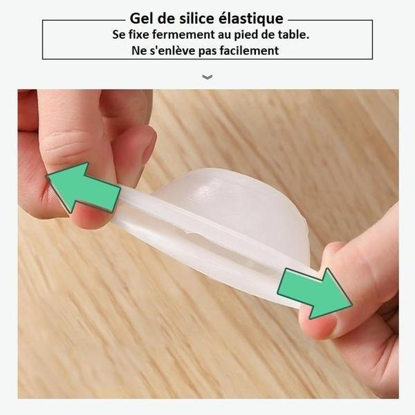 Housse De Protection En Silicone Pour Pieds De Meuble (lot de 4)