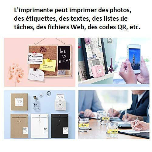 Imprimante Bluetooth Portable pour Téléphone - PeripiPage™