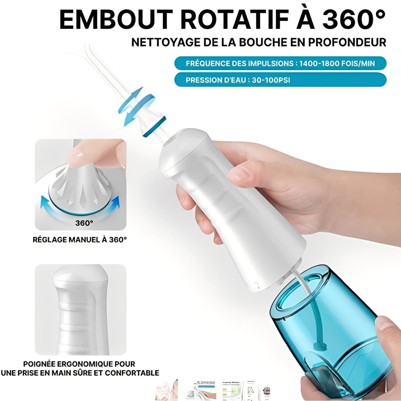 Jet Dentaire Sans Fil - Hydropulse™
