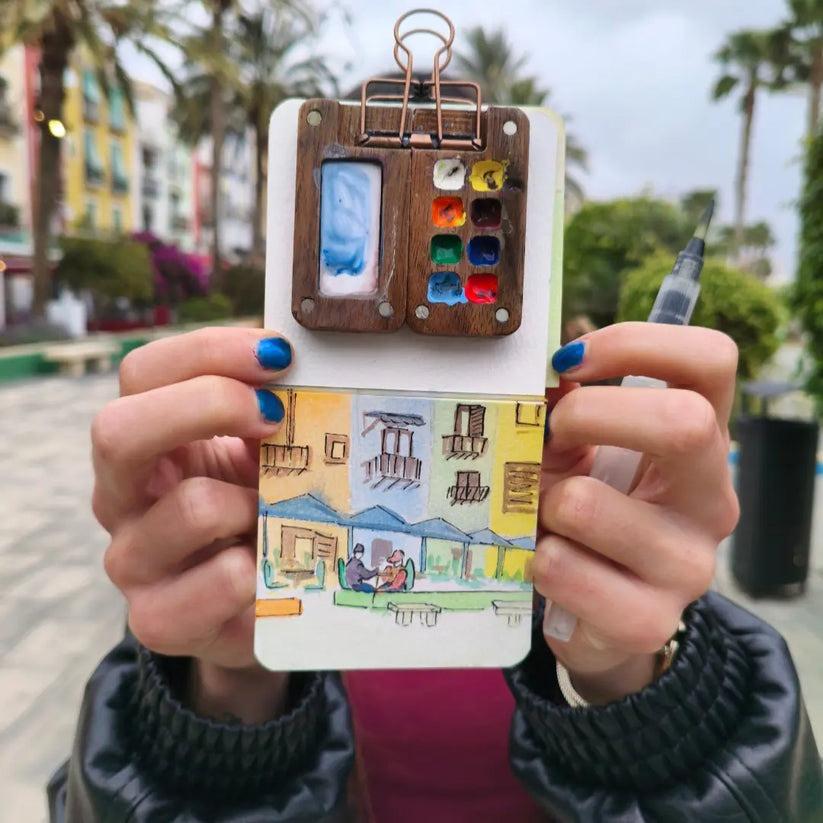 Kit D'Aquarelle De Voyage