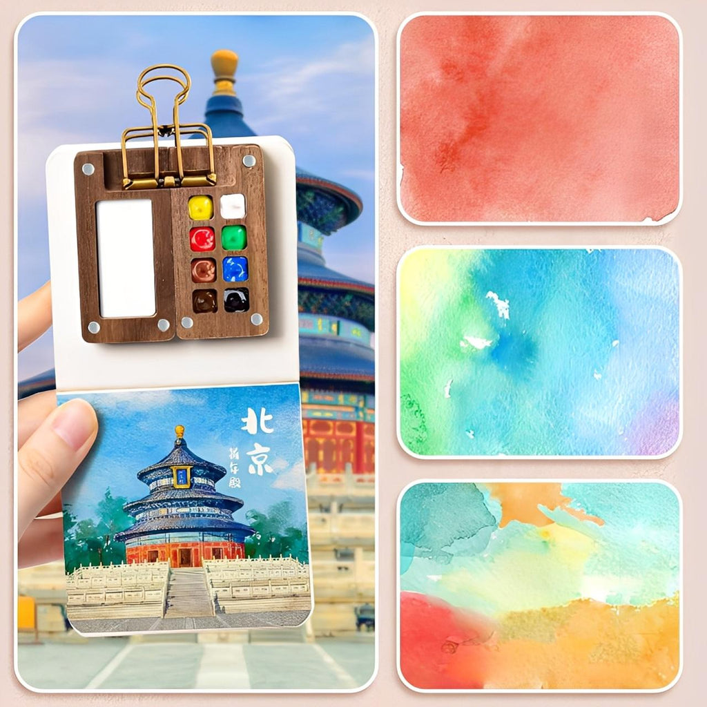 Kit D'Aquarelle De Voyage