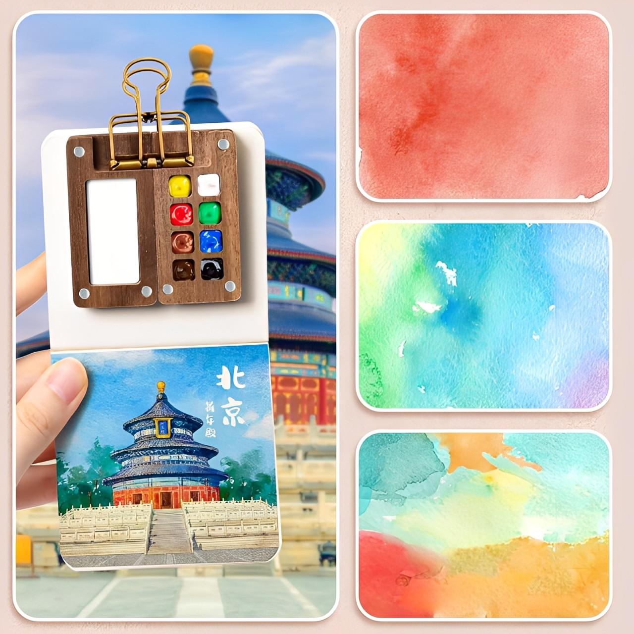Kit D'Aquarelle De Voyage