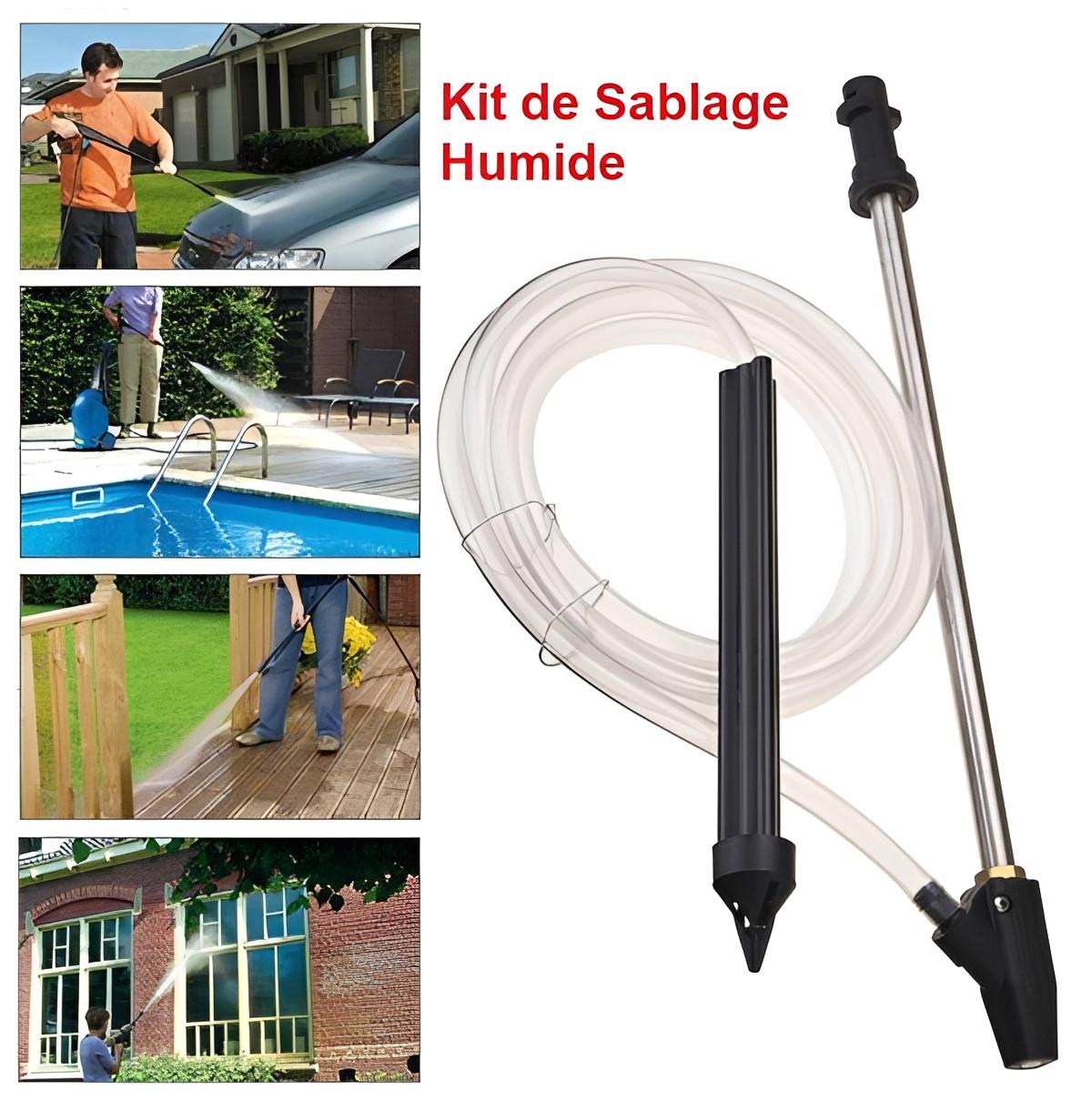 Kit de Sablage Humide pour Nettoyeur Haute Pression